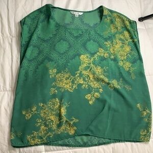 CAbi size small Green Top